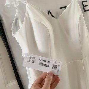 NEW Azazie Everett Dress (Ivory) w/ Tag